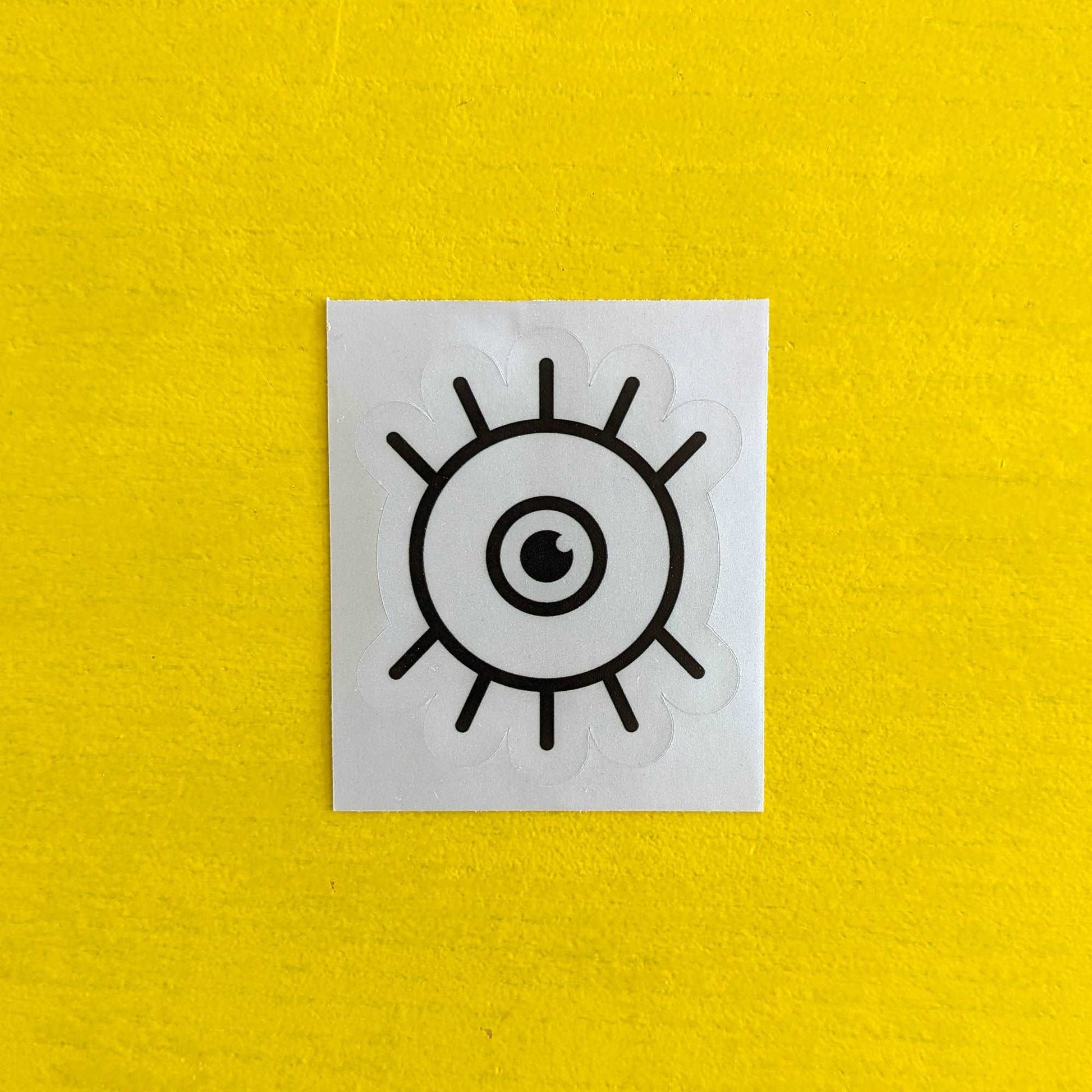 Reflektor Sticker Open Eye »Excited«