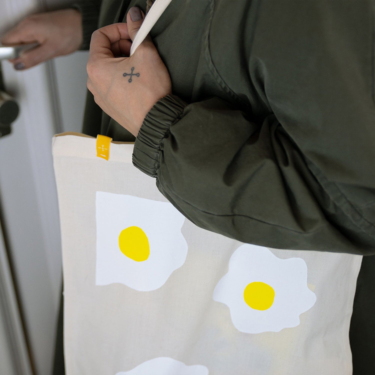 Tragebild des Stoffbeutels »Egg Bag«